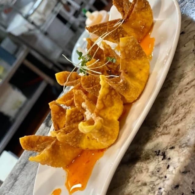 Crab Rangoon.