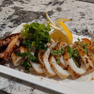Grill Squid